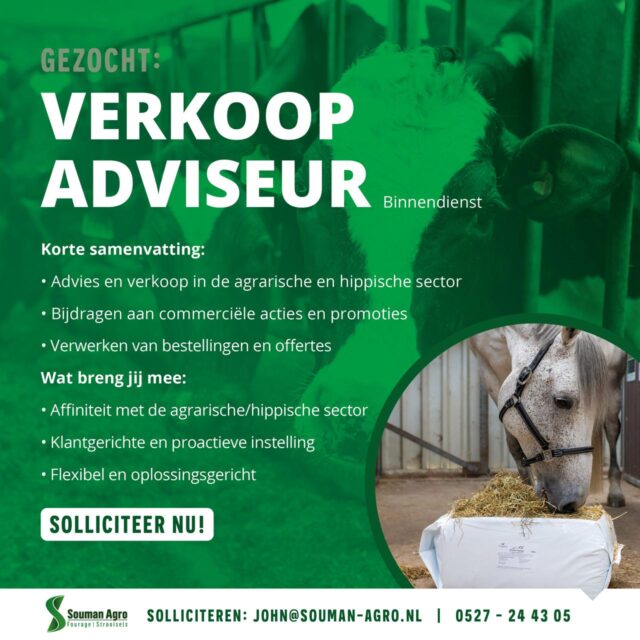 Vacature Souman Agro